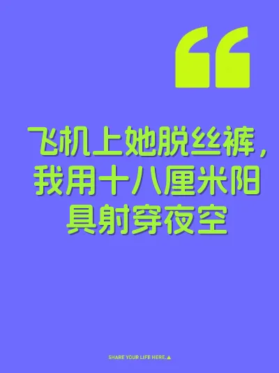 飞机上她脱丝裤,我用十八厘米阳具射穿夜空