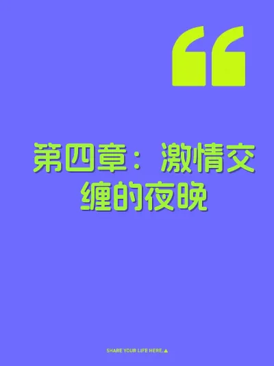 第四章：激情交缠的夜晚