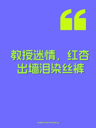 教授迷情,红杏出墙泪染丝裤