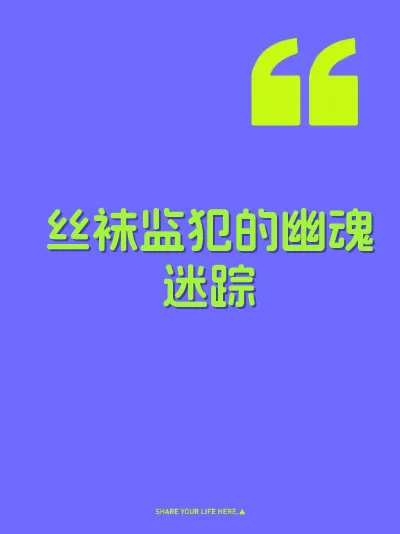 丝袜监犯的幽魂迷踪