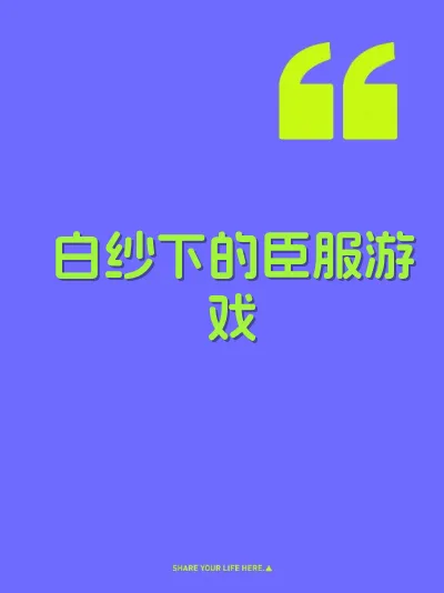 白纱下的臣服游戏